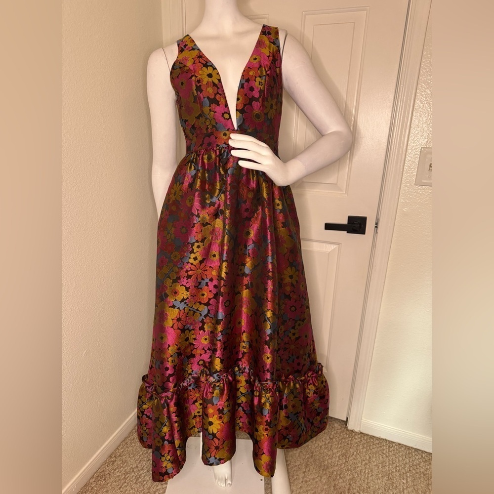 Hutch Floral Pink Maxi Dress - Picture 4 of 17